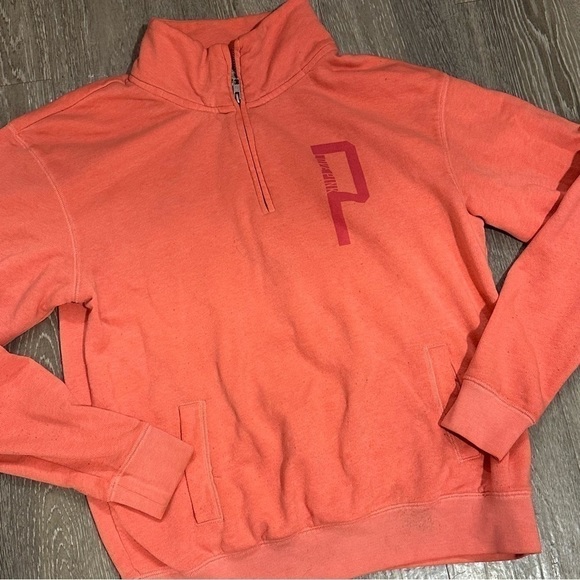 ⭐️PINK quarterzip coral sweatshirt - Picture 2 of 4